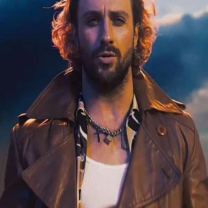 Aaron Taylor-Johnson The Fall Guy 2024 Leather Coat