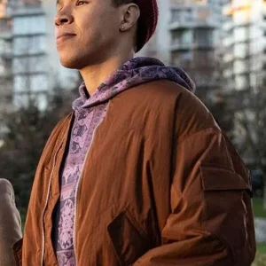 Bobby Exley Tracker Brown Bomber Jacket Sale