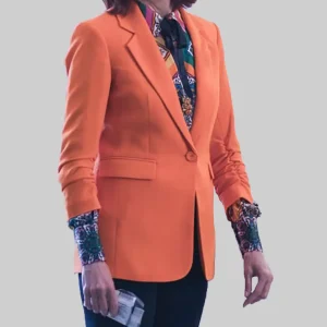 Alternative view of Elsbeth Carrie Preston Orange Blazer