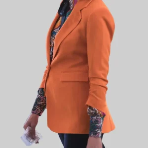 Elsbeth Carrie Preston Orange Blazer Sale