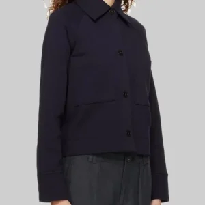 Alternative view of Goosebumps Jayden Bartels Navy Blue Cotton Jacket