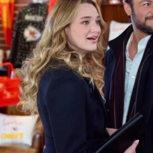 Alternative view of Hunter King Holiday Touchdown A Chiefs Love Story Black Coat