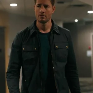 Justin Hartley Tracker Black Jacket