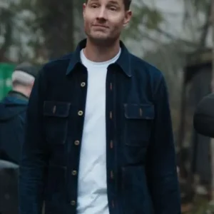 Justin Hartley Tracker S01 Blue Jacket
