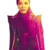 Michelle Yeoh Star Trek Section 31 Black Leather Coat