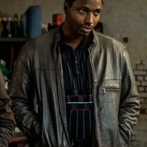 Sem Ferry 2 Brown Leather Jacket