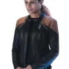 Star Trek Picard S03 Michelle Hurd Leather Jacket