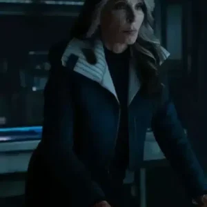 Star Trek S03 Picard Doctor Beverly Crusher Black Jacket