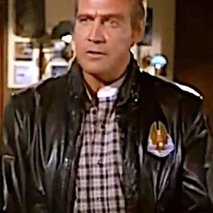 The Fall Guy Lee Majors Stuntman Association Leather Jacket