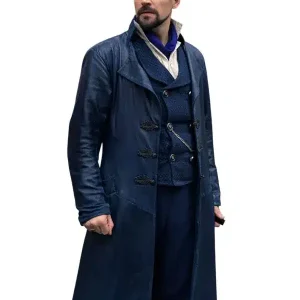 Vikram Chamberlain The Librarians The Next Chapter Leather Coat Sale