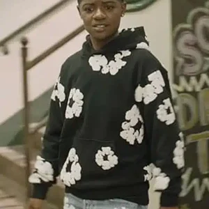 All American Tamia Cooper Wreath Printed Hoodie Sale