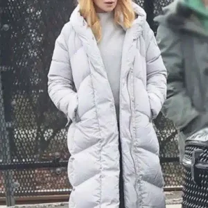 Babygirl 2024 Nicole Kidman Puffer Hooded Coat