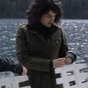 Ellen The Night Agent S01 Green Jacket