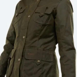 Ellen The Night Agent S01 Green Jacket Sale