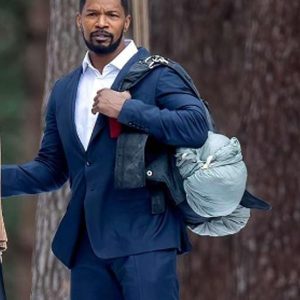 Jamie Foxx Back in Action Blue Blazer