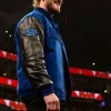 Logan Paul Blue and Black Bomber Jacket