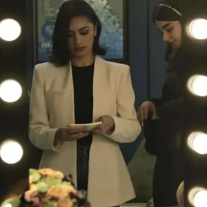 Rose Larkin The Night Agent S01 White Blazer Sale