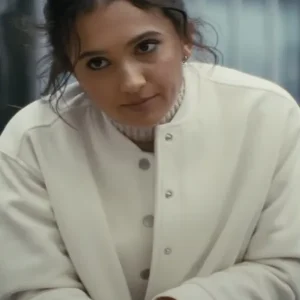 Arianna Rivas A Working Man 2025 White Jacket