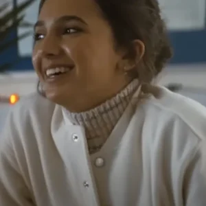 Arianna Rivas A Working Man 2025 White Jacket Sale