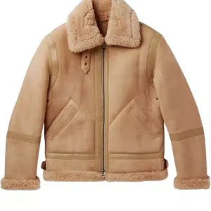 Flight B 3 Sheepskin Leather Bomber Jacket