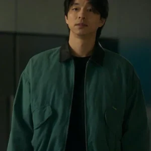 Gong Yoo The Trunk Tv Series Green Cotton Jacket