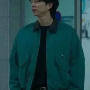 Gong Yoo The Trunk Tv Series Green Cotton Jacket Sale