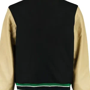 Kevin Hart Philadelphia Eagles Black and Beige Jacket