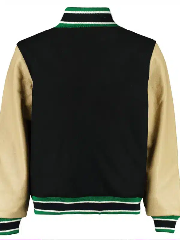 Kevin Hart Philadelphia Eagles Black and Beige Jacket