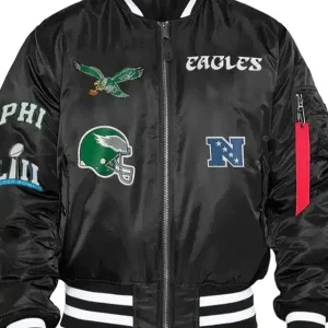 Kevin Hart Philadelphia Eagles Varsity Jacket