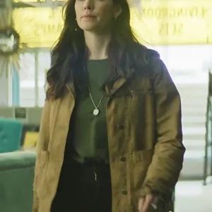 Lucie Simon The Madness Brown Cotton Jacket Sale