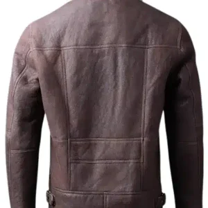 Men Classic B 3 Sheepskin Leather Bomber Jacket Sale