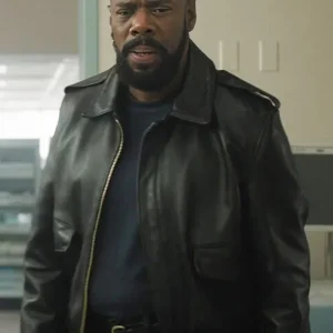 Muncie Daniels The Madness Black Leather Jacket