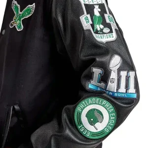 NFL Philadelphia Eagles Bomber Black Jacket