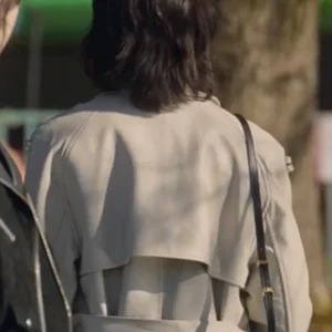 No In-ji The Trunk White Leather Coat Sale