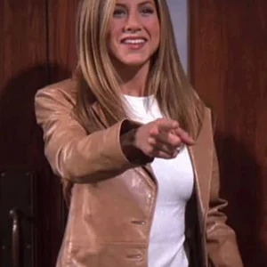 Rachel Green Friends S05 Leather Blazer