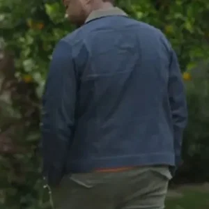 Sean Shrinking Tv Series Blue Cotton Jacket Sale