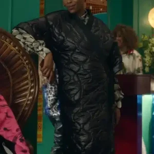 Tye Reynolds Harlem Black Quilted Coat