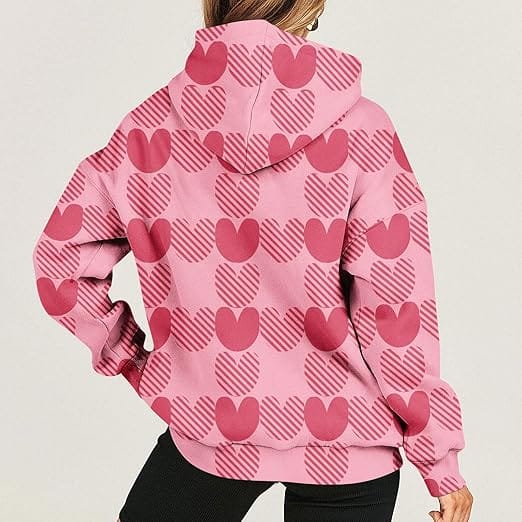 Valentineday Pink hoodie