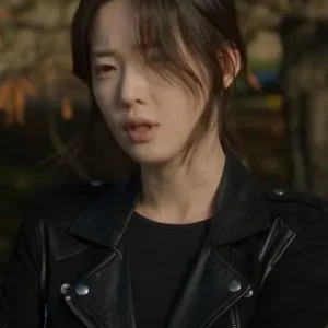 Yoo In-young The Trunk Tv Series Biker Jacket