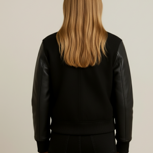 Shop Black Varsity Jacket - 40% Sale At Naj