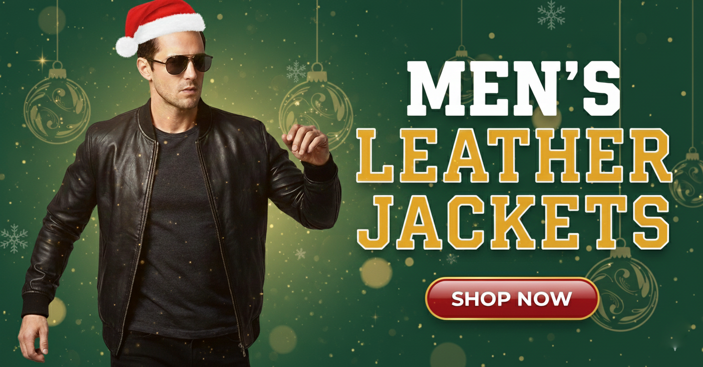 Mens Leather Jackets Banner - Next American Jackets