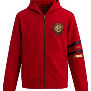 Shop Star Trek Karim Diane Red Hoodie
